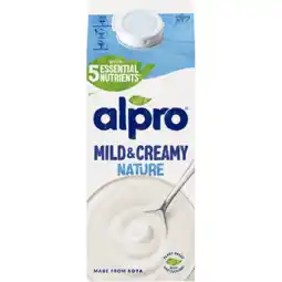 Jumbo Alpro Mild & Creamy Naturel Plantaardige Variatie Op Yoghurt 755g aanbieding