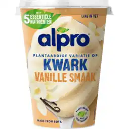 Jumbo Alpro Plantaardige Variatie Op Kwark Vanille Smaak 400g aanbieding
