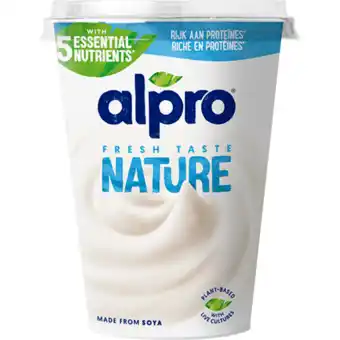 Jumbo Alpro Plantaardige Variatie Op Yoghurt Naturel 500g aanbieding