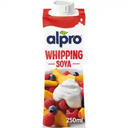 Jumbo Alpro Plantaardige Variatie Op Slagroom Op Te Kloppen 250ml aanbieding