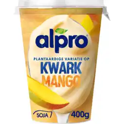 Jumbo Alpro Plantaardige Variatie op Kwark Mango 400 g aanbieding
