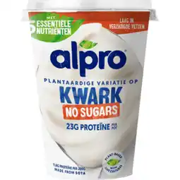 Jumbo Alpro Plantaardige Variatie Op Kwark Zonder Suikers 400g aanbieding