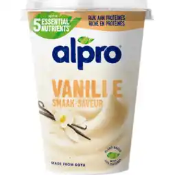 Jumbo Alpro Plantaardige Variatie Op Yoghurt Vanille 500g aanbieding