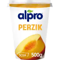 Jumbo Alpro Plantaardige Variatie Op Yoghurt Perzik 500g aanbieding