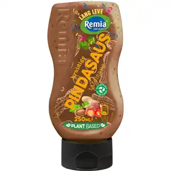 Jumbo Remia Kruidige Pindasaus 250 ml aanbieding