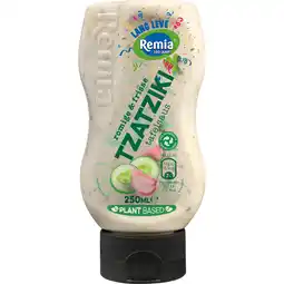 Jumbo Remia Romige & Frisse Tzatziki Tafelsaus 250 ml aanbieding