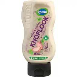 Jumbo Remia Frisse & Romige Knoflook Tafelsaus 250 ml aanbieding