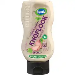 Jumbo Remia Frisse & Romige Knoflook Tafelsaus 250 ml aanbieding