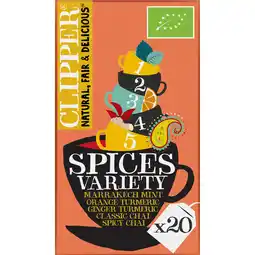Jumbo Clipper Spices Variety 20 Stuks 41 g aanbieding
