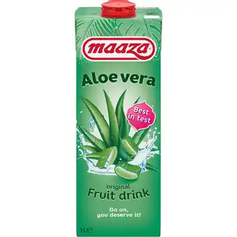 Jumbo Maaza Aloe Vera Original Fruit Drink 1L aanbieding