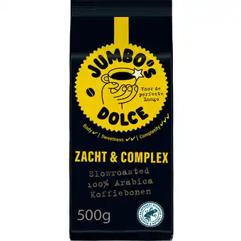 Jumbo Jumbo's Dolce Koffiebonen 500 g aanbieding