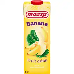 Jumbo Maaza Banana Fruit Drink 1 L aanbieding