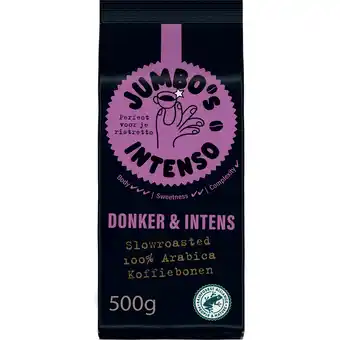 Jumbo Jumbo's Intenso Koffiebonen 500 g aanbieding