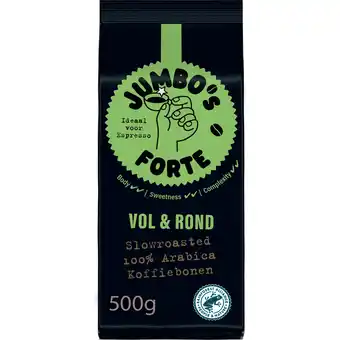 Jumbo Jumbo's Forte Koffiebonen 500 g aanbieding