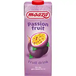 Jumbo Maaza Passion Fruit Fruit Drink 1 L aanbieding