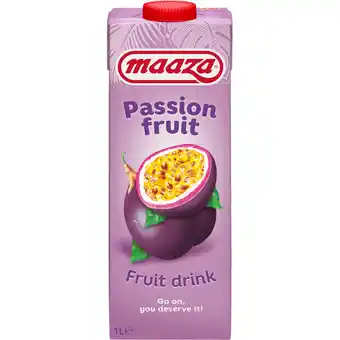 Jumbo Maaza Passion Fruit Fruit Drink 1 L aanbieding