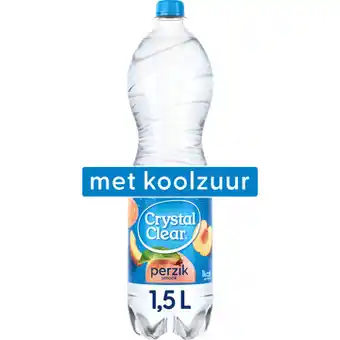 Jumbo Crystal Clear Perzik Smaak 1,5 L aanbieding