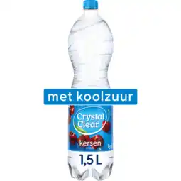Jumbo Crystal Clear Sparkling Cherry Fles 1,5 L aanbieding