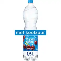 Jumbo Crystal Clear Sparkling Cherry Fles 1,5 L aanbieding