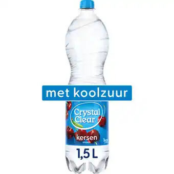 Jumbo Crystal Clear Sparkling Cherry Fles 1,5 L aanbieding