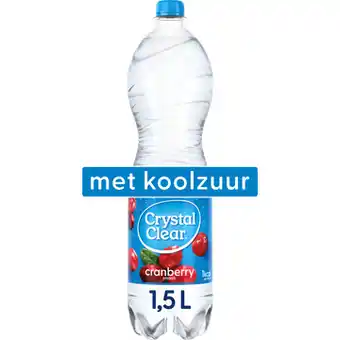 Jumbo Crystal Clear Cranberry Smaak Drank 1,5 L aanbieding