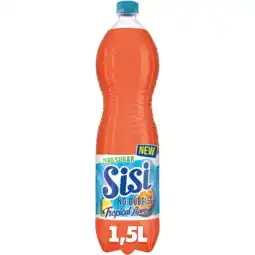 Jumbo Sisi No Bubbles - Zero Sugar - Tropical - Fles - 1,5 L aanbieding