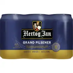 Jumbo Hertog Jan - Grand Pilsener - Blik - 6 x 330ML aanbieding
