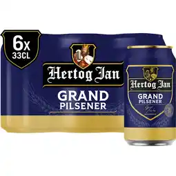 Jumbo Hertog Jan - Grand Pilsener - Blik - 6 x 330ML aanbieding