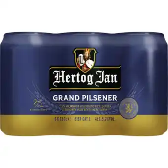Jumbo Hertog Jan - Grand Pilsener - Blik - 6 x 330ML aanbieding