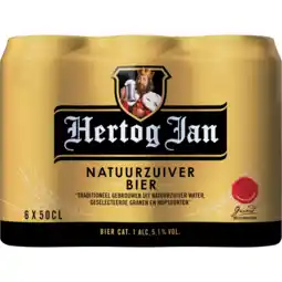 Jumbo Hertog Jan - Pils - Blik - 6 x 500ML aanbieding
