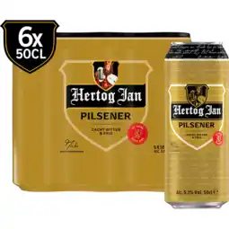 Jumbo Hertog Jan - Pils - Blik - 6 x 500ML aanbieding