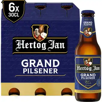 Jumbo Hertog Jan - Grand Pilsener - Fles - 6 x 300ML aanbieding