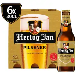 Jumbo Hertog Jan - Pils - Fles - 6 x 300ML aanbieding