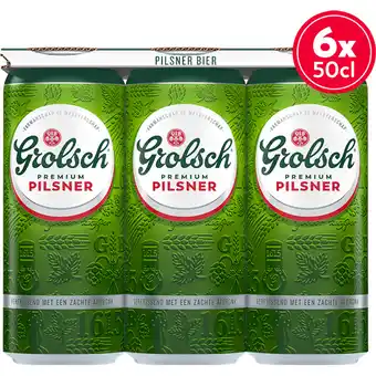 Jumbo Grolsch - Premium Pilsner - Blik - 6 x 500ML aanbieding