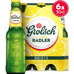 Jumbo Grolsch - Citroen Radler - Fles - 6 x 300ML aanbieding