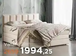 TotaalBED Opbergboxspring Aken met klep aanbieding