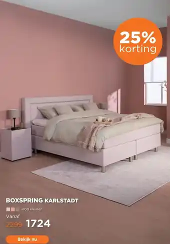 TotaalBED Boxspring Karlstadt aanbieding
