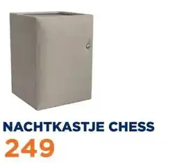 TotaalBED Nachtkastje Chess aanbieding
