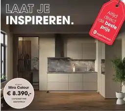 Superkeukens keuken Mira Colour aanbieding