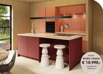Superkeukens keuken Sevilla / Empoli aanbieding