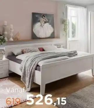 TotaalBED Bed Ibiza | 140 x 200 cm | Alpine Wit aanbieding