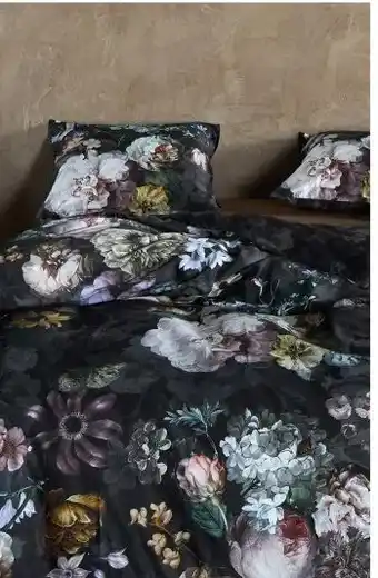 TotaalBED Dekbedovertrek Fleur Night Blue 140 x 200/220 cm aanbieding
