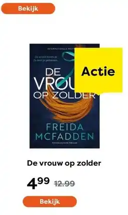 The Read Shop De vrouw op zolder aanbieding