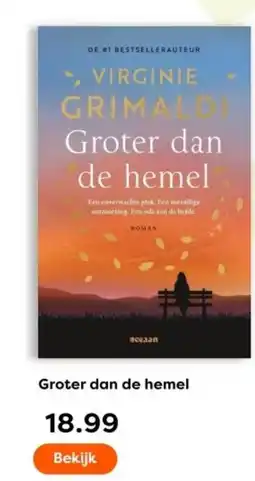 The Read Shop Groter dan de hemel aanbieding