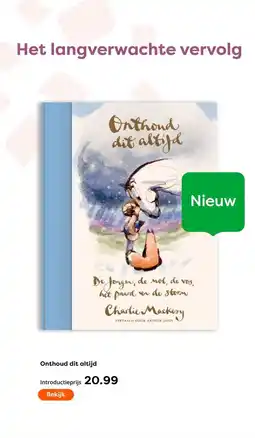 The Read Shop Onthoud dit altijd aanbieding