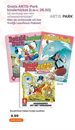 The Read Shop Donald Duck Pakket Vrolijk Leesfeest aanbieding