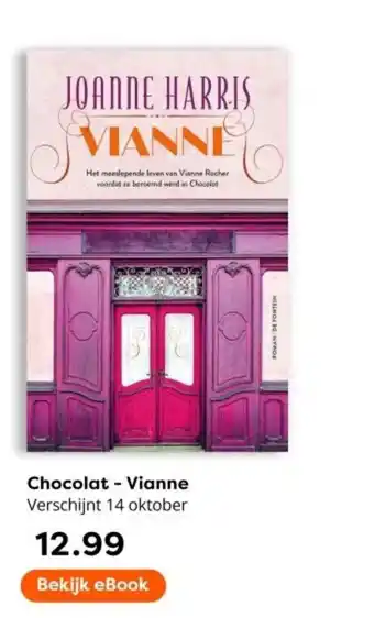 The Read Shop Chocolat Vianne aanbieding
