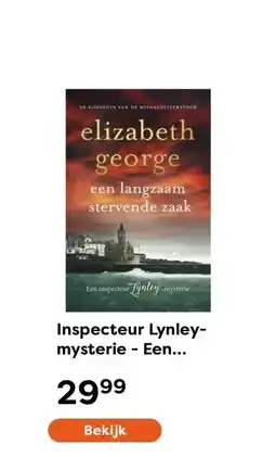 The Read Shop Inspecteur Lynley-mysterie - Een langzaam stervende zaak aanbieding