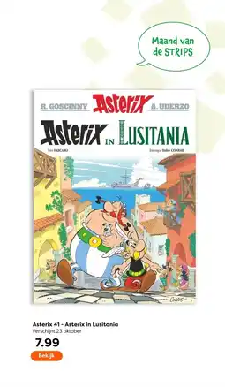 The Read Shop Asterix 41 Asterix in Lusitania aanbieding