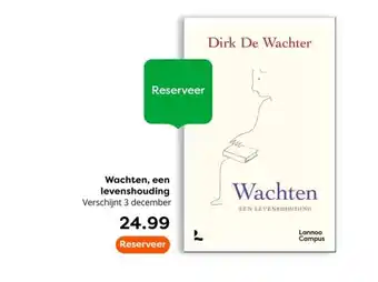 The Read Shop Wachten, een levenshouding aanbieding